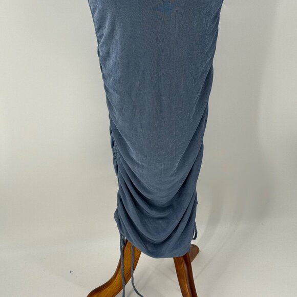 JLUXLABEL Womens Cowl Neck Ruched Maxi Dress - Picture 12 of 14